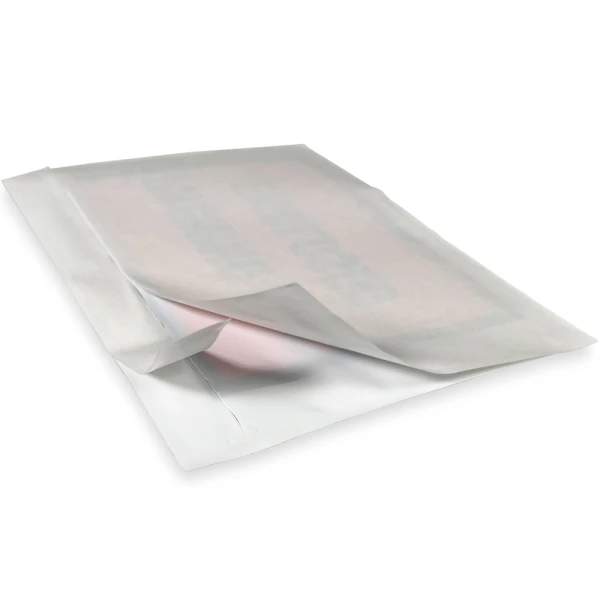Close up of 7 x 5 1/2 Packing List Envelope Packing List Enclosed Full Face Top Loading Adhesive Backing