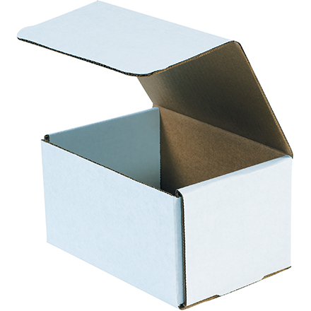 7x5x4 white corrugated mailers