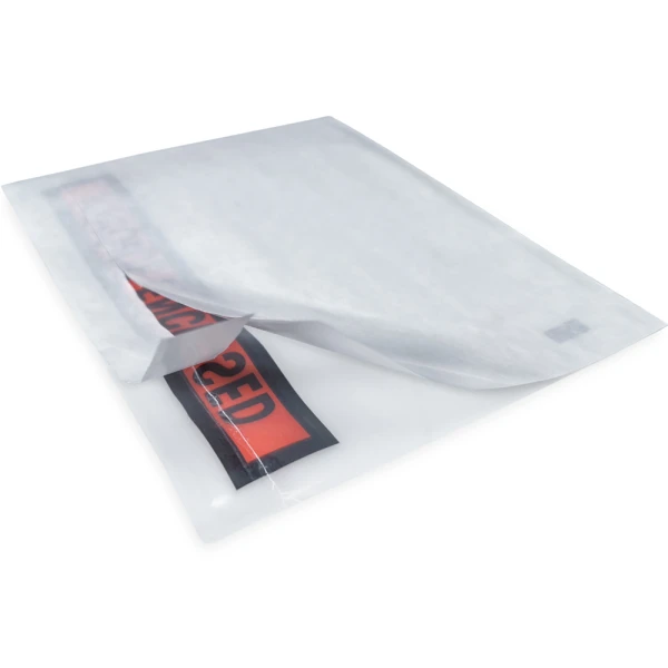 7 x 5.5 Panel INVOICE ENCLOSED Packing List Top Loading Adhesive Backing Close up of 7 x 5.5 Panel INVOICE ENCLOSED Packing List Top Loading Adhesive Backing