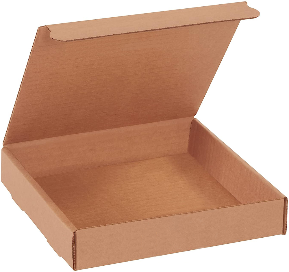 Kraft 7.375x7.375x1.375 literature mailer