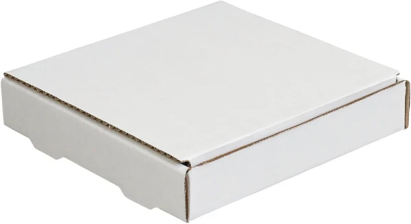 7.375 x 7.375 x 1.375 White Literature Mailer 7 3/8 x 7 3/8 x 1 3/8 White Corrugated Literature Mailers