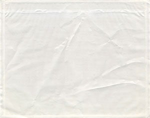 7 x 5-1/2 Clear Packing List Envelope Plain Face Top Loading