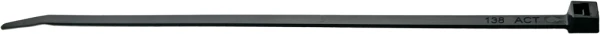 8 inch Nylon Black Zip Ties- 50 pound tensile strength
