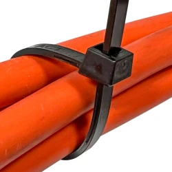 8" Black Zip Ties