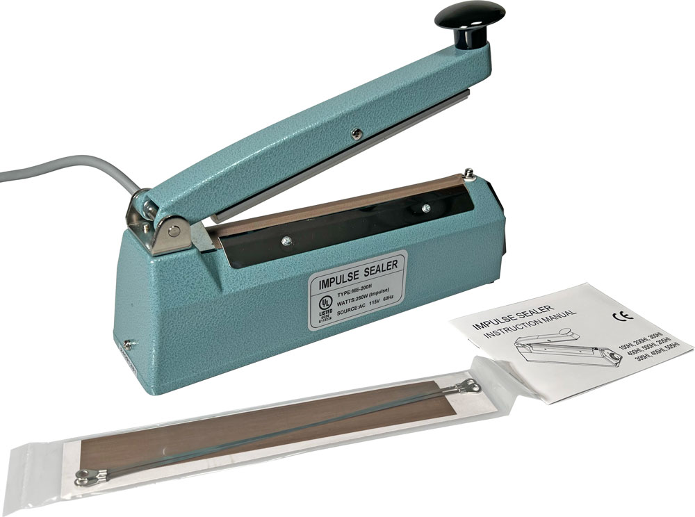 8 inch Hand Impulse Poly Bag Sealer