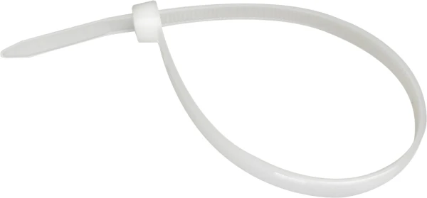 8 Inch Zip Tie 8 inch Nylon Clear Zip Tie - 50 pound tensile strength