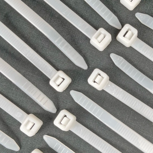 8 Inch Zip Tie 8 inch Nylon Clear Zip Ties - 50 pound tensile strength
