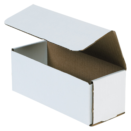 8x3x3 white corrugated mailers