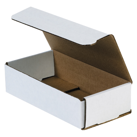 8x4x2 white corrugated mailers