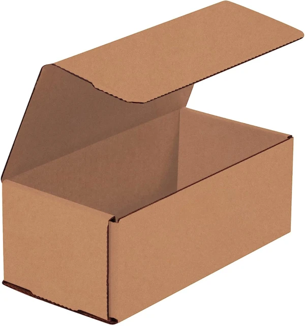 8 x 4 x 3 Kraft corrugated mailers Kraft 8x4x3 corrugated mailers