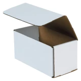 8x4x4 white corrugated mailers