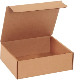 9" x 7.5" x 3" Kraft Literature Mailers