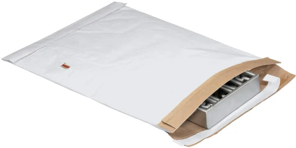 9.5 x 14 White Self-Seal Padded Mailers Protecting Metal 9.5 x 14 Self Seal White Padded Mailing Envelopes Protecting Metal Puzzle