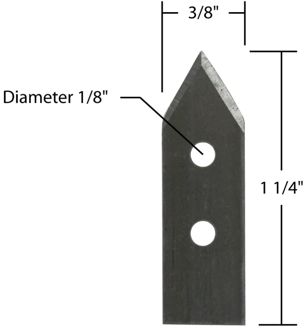 Impulse Sealer Replacement Cutting Blade Impulse Sealer Replacement Cutting Blade