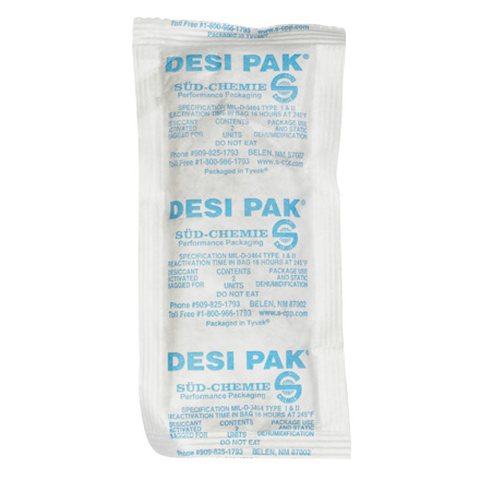 2 Tyvek Desi-Pak #200002886 3 x 6 1/2 Clay Tyvek Desiccant Packets 2 Tyvek Desi-Pak #200002886 3 x 6 1/2 Clay Tyvek Desiccant Packets