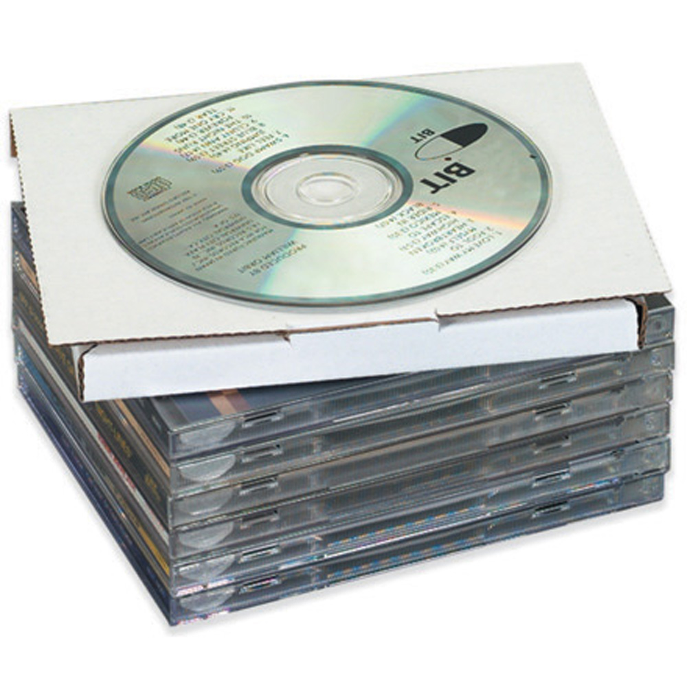 5 5/8" x 5" x 7/16" CD DVD Mailers