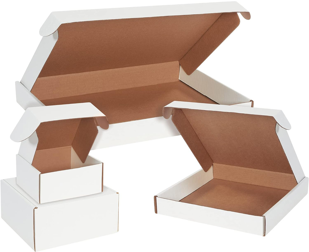 9 x 6.5 x 2.75 White Cardboard Literature Mailer Group