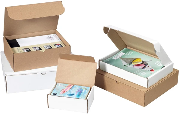 9x6.5x2.75 Deluxe Literature Mailers Cardboard Literature Mailers