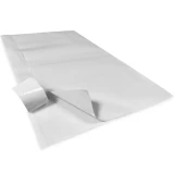 Close up of 10.75 x 6.75 Clear Top Loading Packing List Envelope Adhesive Backing