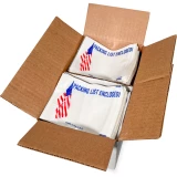 Case of 4 1/2 x 5 1/2 Panel PACKING LIST ENCLOSED American Flag