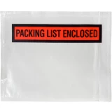 Physical 4.5 x 5.5 Packing List Enclosed Packing List Envelope