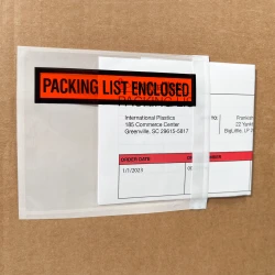 4.5" x 5.5" Packing List Enclosed Packing List Envelope ADM-51
