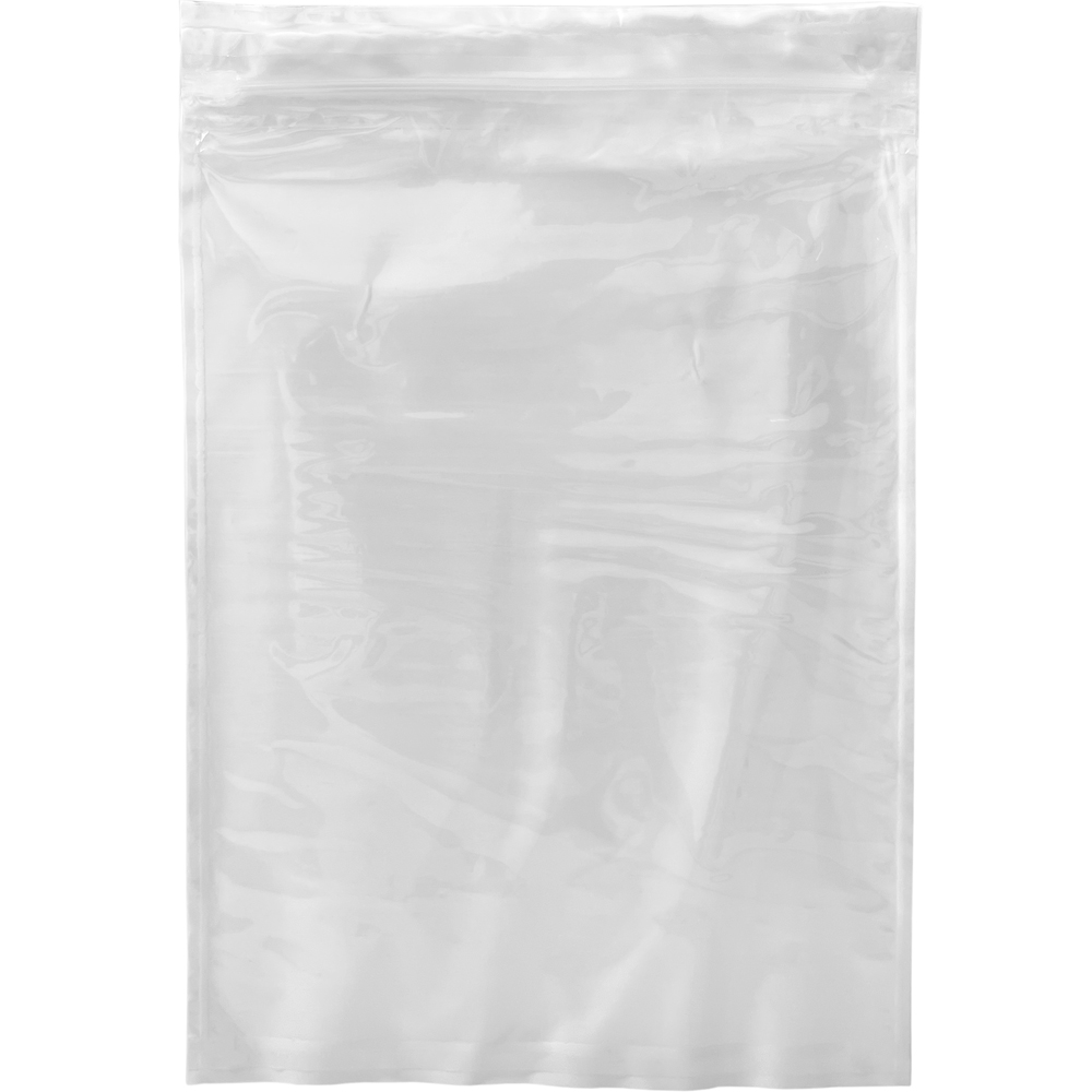 Front of 6 x 9 Adhesive Backed Reclosable Zipper Locking Envelope