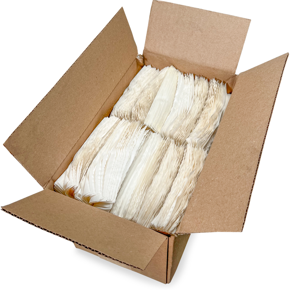 Case of 6x6 Adhesive Backed Reclosable Zipper Locking Envelope