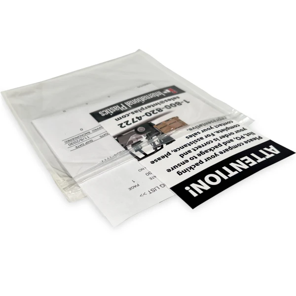 6x6 Adhesive Backed Reclosable Zipper Locking Envelope with Paper 6x6 Adhesive Backed Reclosable Zipper Locking Envelope with Paper Partially Inside