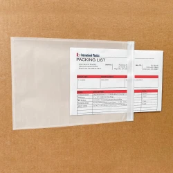 7" x 10" Plain Face Packing List - Side Loading Packing Envelope
