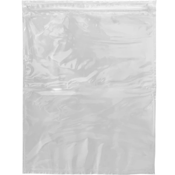 9 x 12 Adhesive Backed Reclosable Zipper Locking Envelope Front Front of 9 x 12 Adhesive Backed Reclosable Zipper Locking Envelope