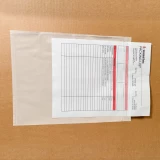 9 x 12 Adhesive Backed Reclosable Zipper Locking Envelope on Box with Packing List in Bag