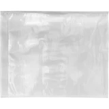Front of 9-1/2x12 Clear Plain Face Side Loading Packing Envelope