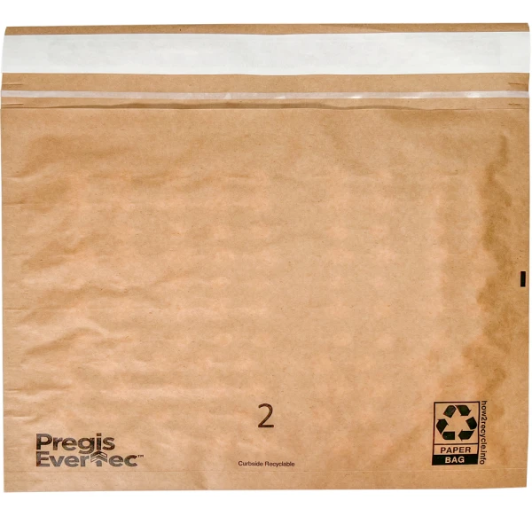 12 x 9 Pregis EverTec Padded Mailer Sealed Side Sealed Side of 12 x 9 Pregis EverTec Padded Mailer