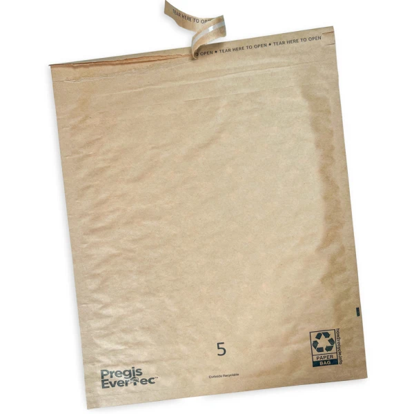12 x 15 Pregis EverTec Padded Mailer Tear Strip 12 x 15 Pregis EverTec Padded Mailer Unsealed with Tear Strip