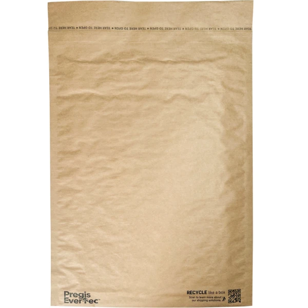 14 x 18 Pregis EverTec Padded Mailer Unsealed Side Unsealed Side of 14 x 18 Pregis EverTec Padded Mailer