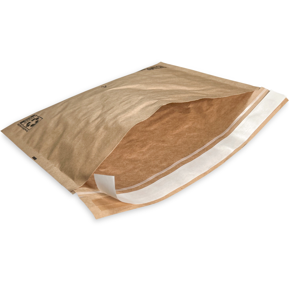 Close up of 14 x 9 Pregis EverTec Padded Mailer Opening