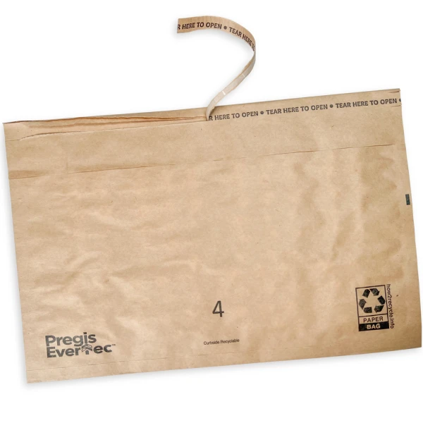 14 x 9 Pregis EverTec Padded Mailer Tear Strip 14 x 9 Pregis EverTec Padded Mailer Unsealed with Tear Strip