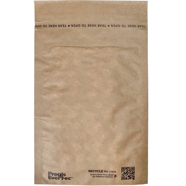 7 x 9 Pregis EverTec Padded Mailer Unsealed Side Unsealed Side of 7 x 9 Pregis EverTec Padded Mailer