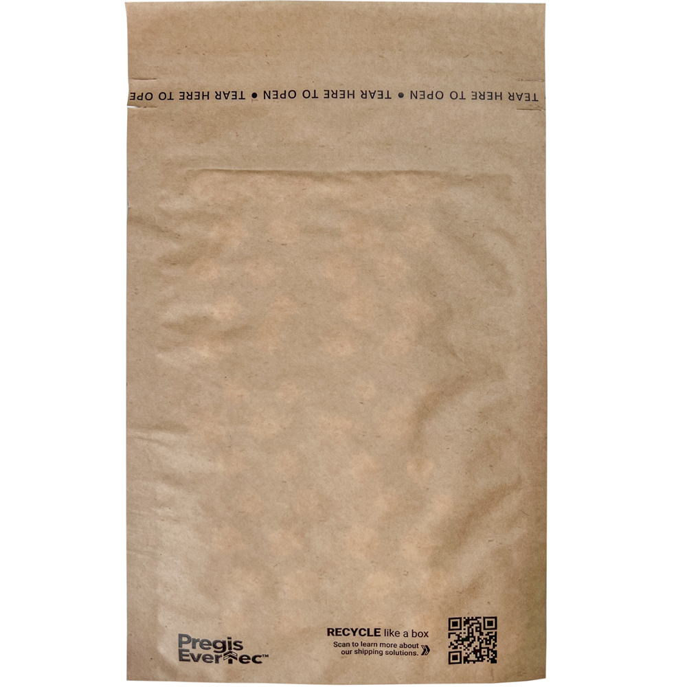 Unsealed Side of 7 x 9 Pregis EverTec Padded Mailer