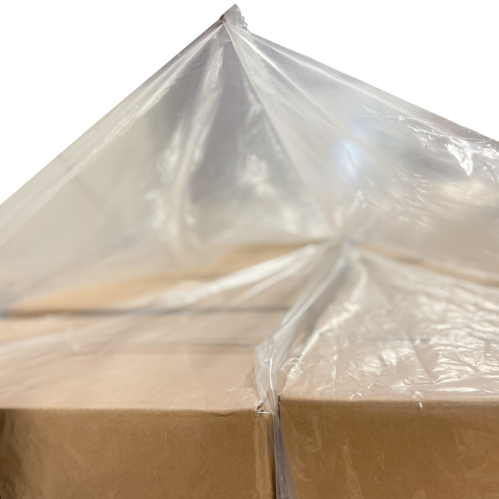 51 x 44 x 92 2 Mil Pallet Covers View of Gusset