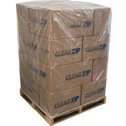 48" x 42" x 66"  2 Mil Clear Pallet Covers