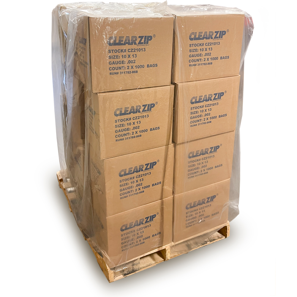 51 x 48 x 75 1 Mil Large Gusseted Poly Bags