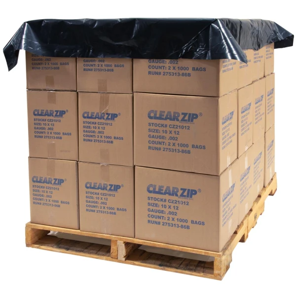 60 x 60 1.5 mil pallet cap sheet