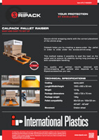 Calpack Pallet Raiser by Ripack