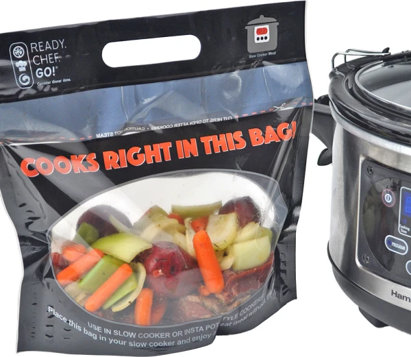 12 x 9.5 + 4 + 2 Ready. Chef. Go! Slow Cooker Bags