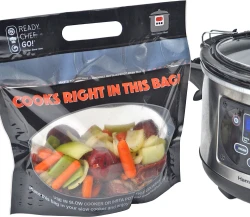 12" x 9.5" + 4" + 2" Ready. Chef. Go! Slow Cooker Bags