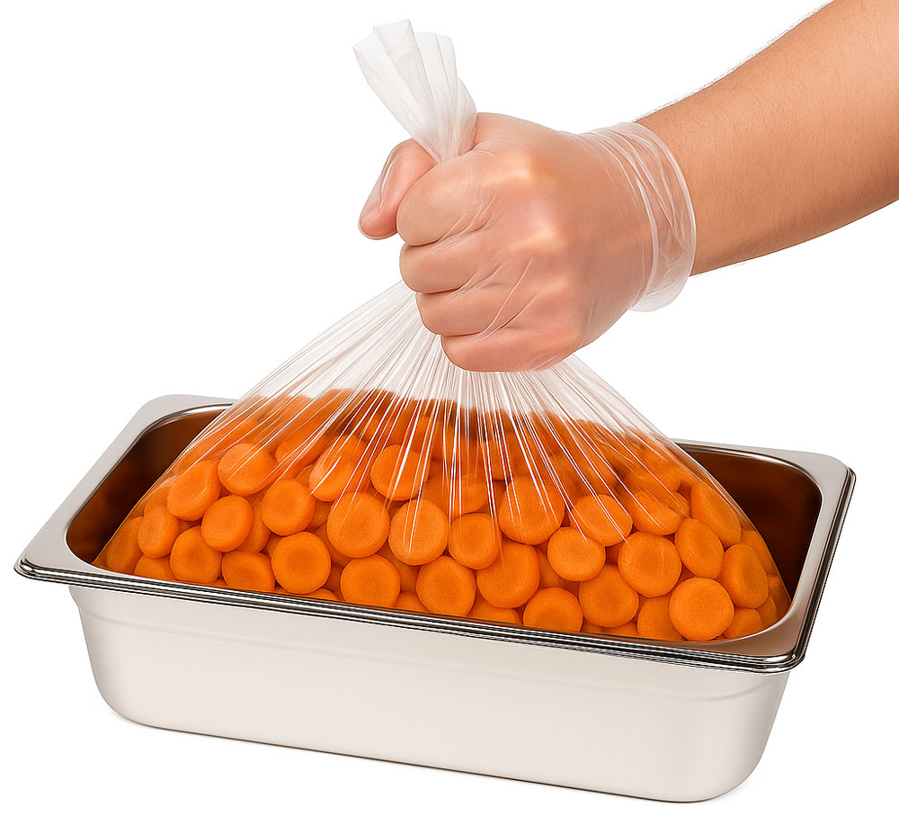 15 x 15 PET 6-7 Quart Pan Liners