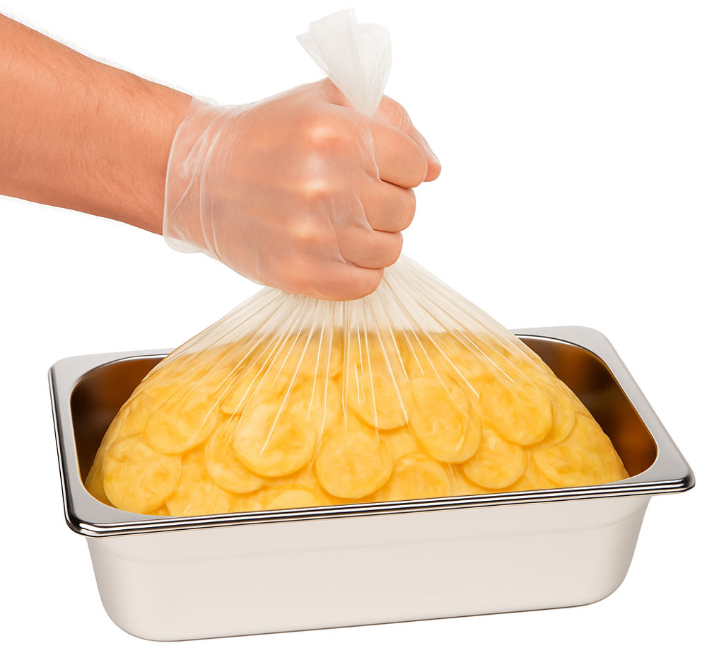 18 x 20 PET 9-11 Quart Pan Liners