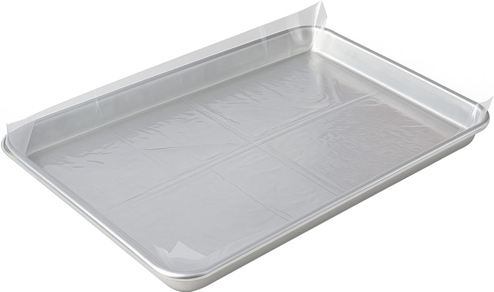 19 x 14.25 PET Half Bun Sheet Pan Liner